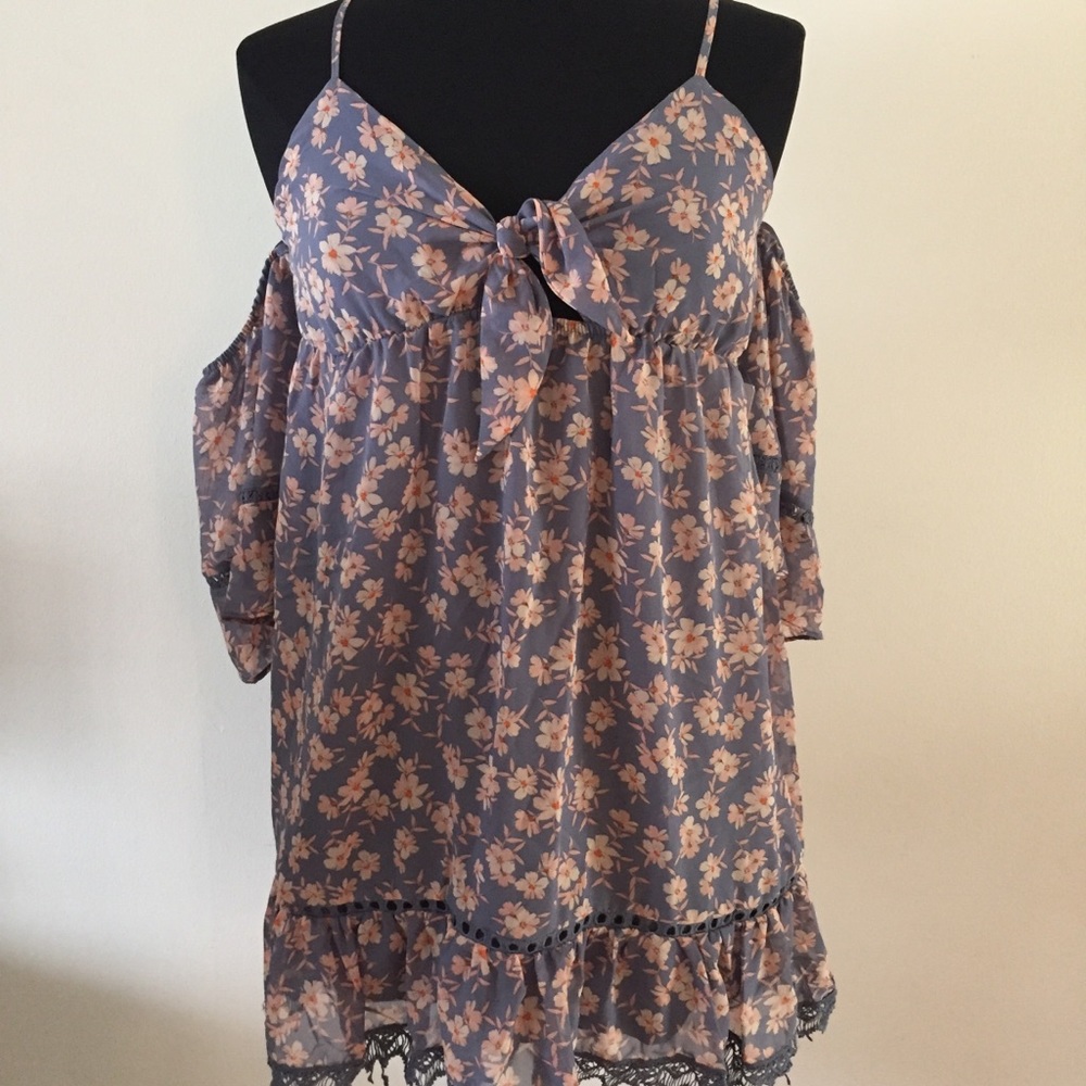 City Studio off the shoulders top